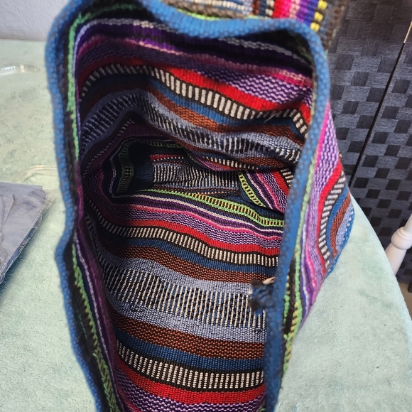 Pinzon Multicolor Striped Backpack - Picture 5 of 6